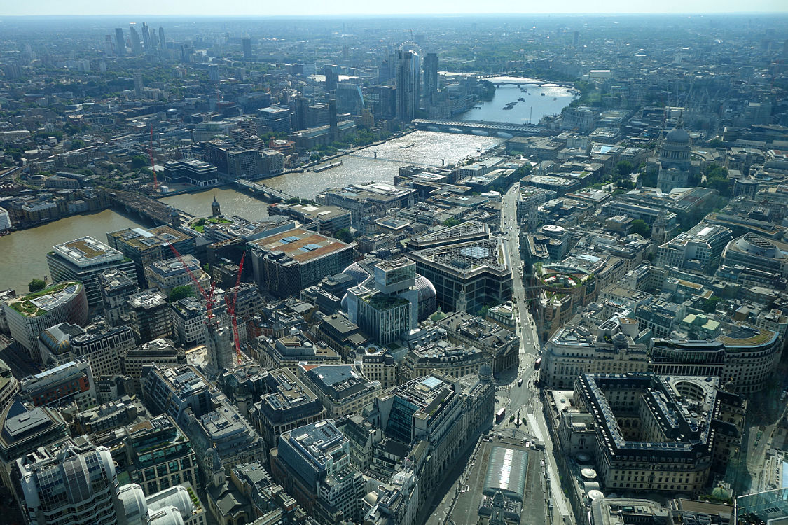 View of west London from Horizon 22 2025