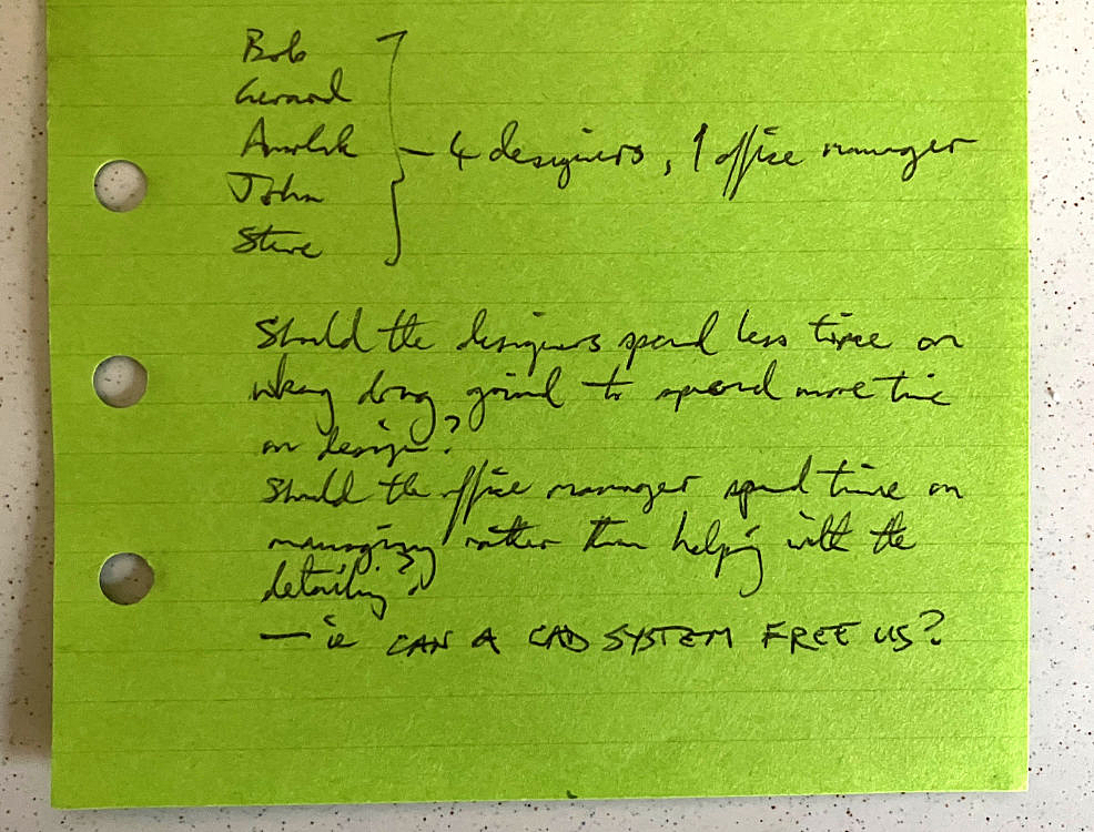 can a CAD system free us