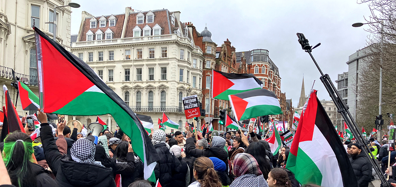 Free Palestine demonstration