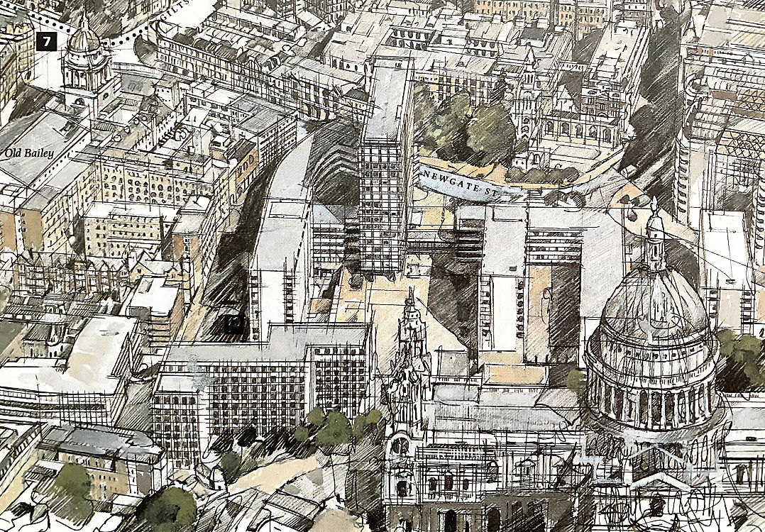 1960s paternoster square