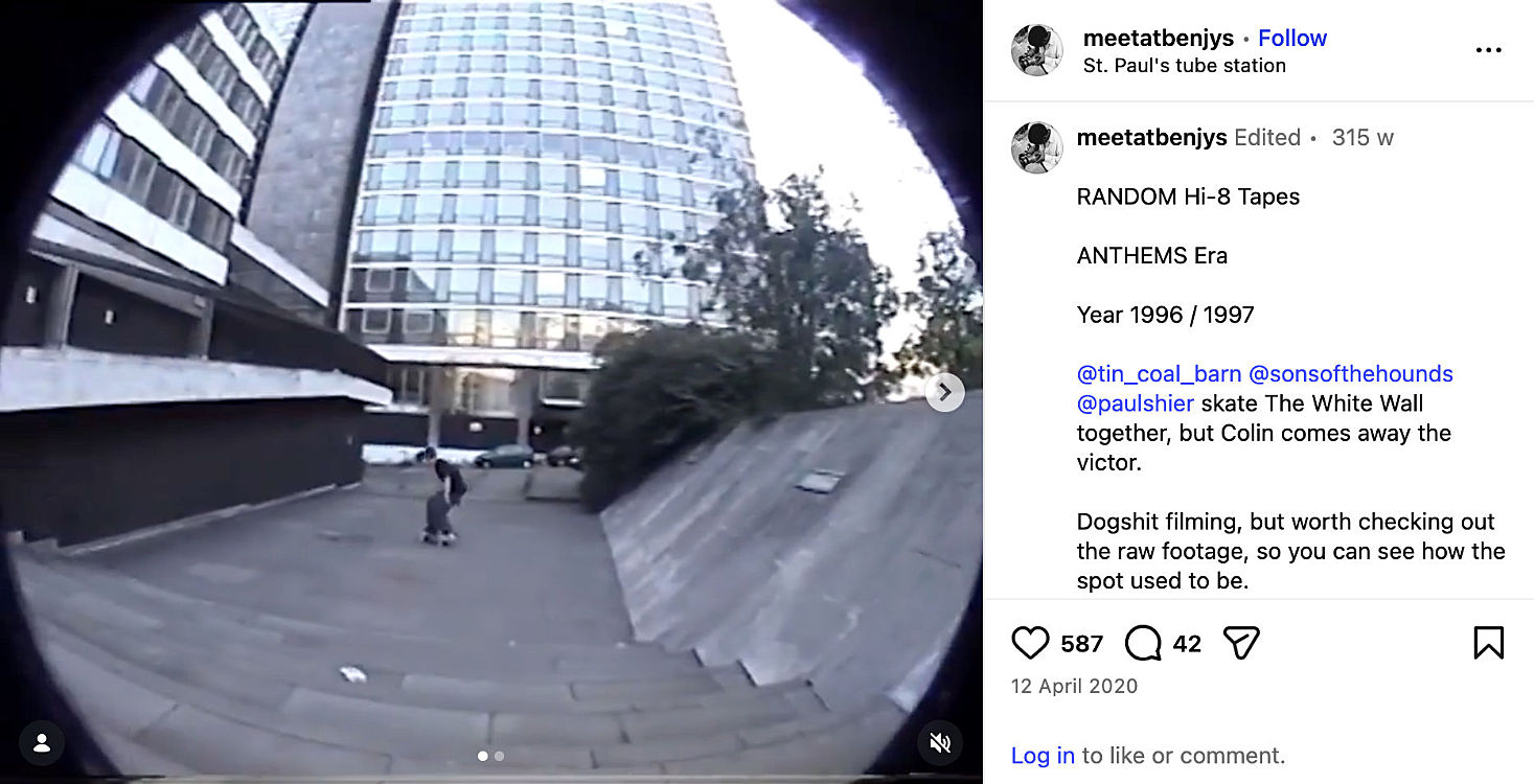 1960s paternoster square skateboarding