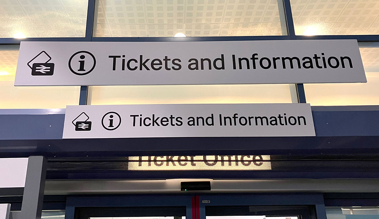 Rail Alphabet 2 at Bristol Parkway