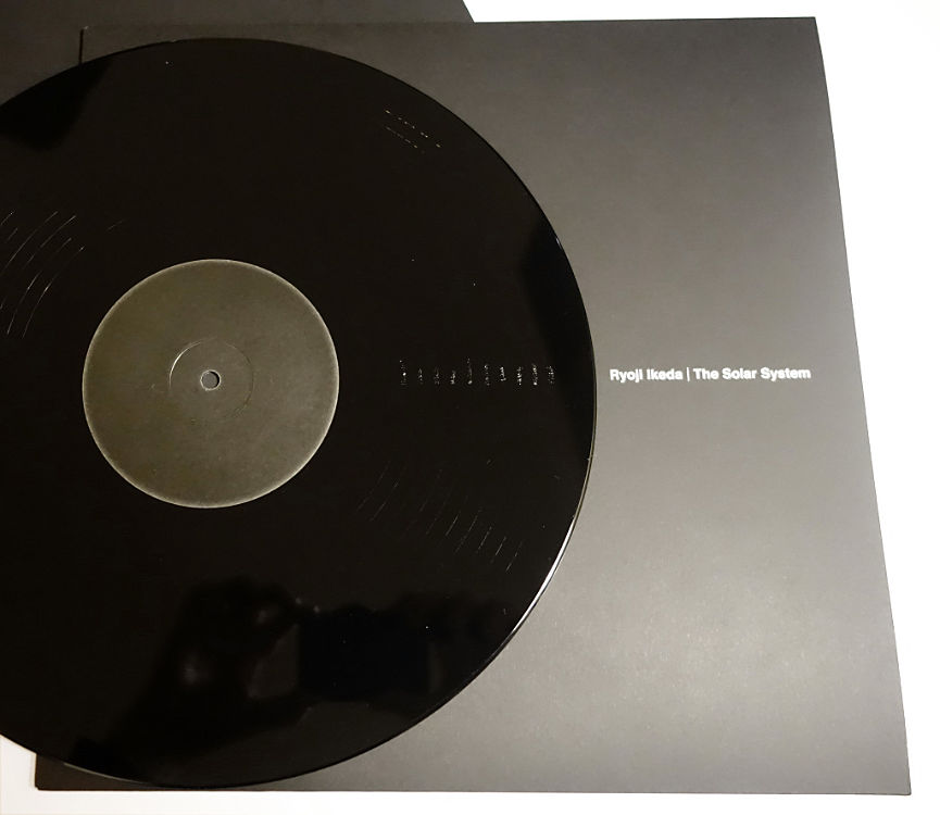 solar system vinyl by ryoji ikeda
