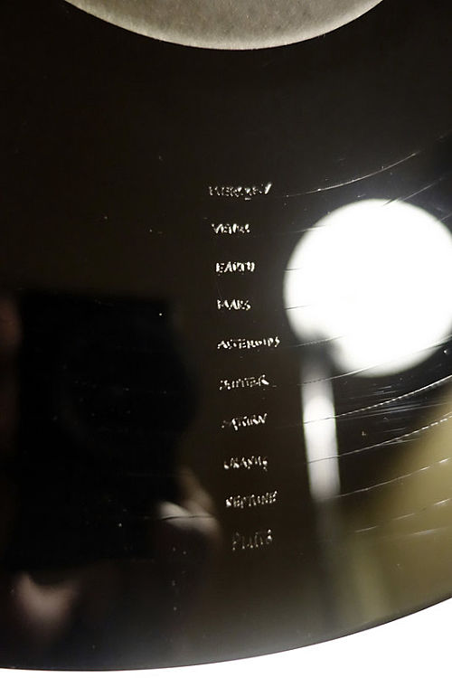 solar system vinyl by ryoji ikeda